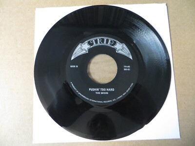 Bob Fuller Four / The Seeds   I Fought The Law / Pushin Too Hard -1970 7'' Single