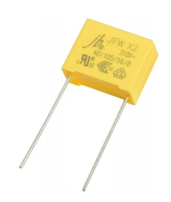 Interference Suppression Capacitor  PP  X2  150nF  310VAC  RM15 NEW [2 pcs] #B2