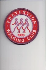 1989 Prevention Walking Club patch