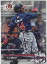 2017 Bowman Draft - KEVIN MAITAN - #BD-160 - Atlanta Braves 