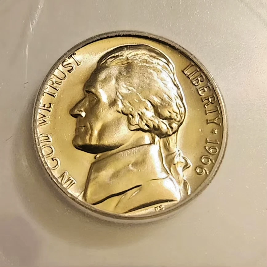 1966 SMS Jefferson Nickel ICG Certified MS69 Hutto Signed TOP POP - Image 3 of 4