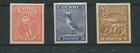 GB UK LUNDY LOKALPOST 1942 BIRDS PUFFIN PUFFINS VÖGEL PAPAGEIENTAUCHER /m0012