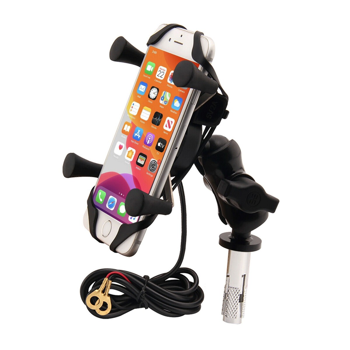 GPS Navigation Frame Phone Mount Bracke For KAWASAKI ZX 6RR/ZX14R