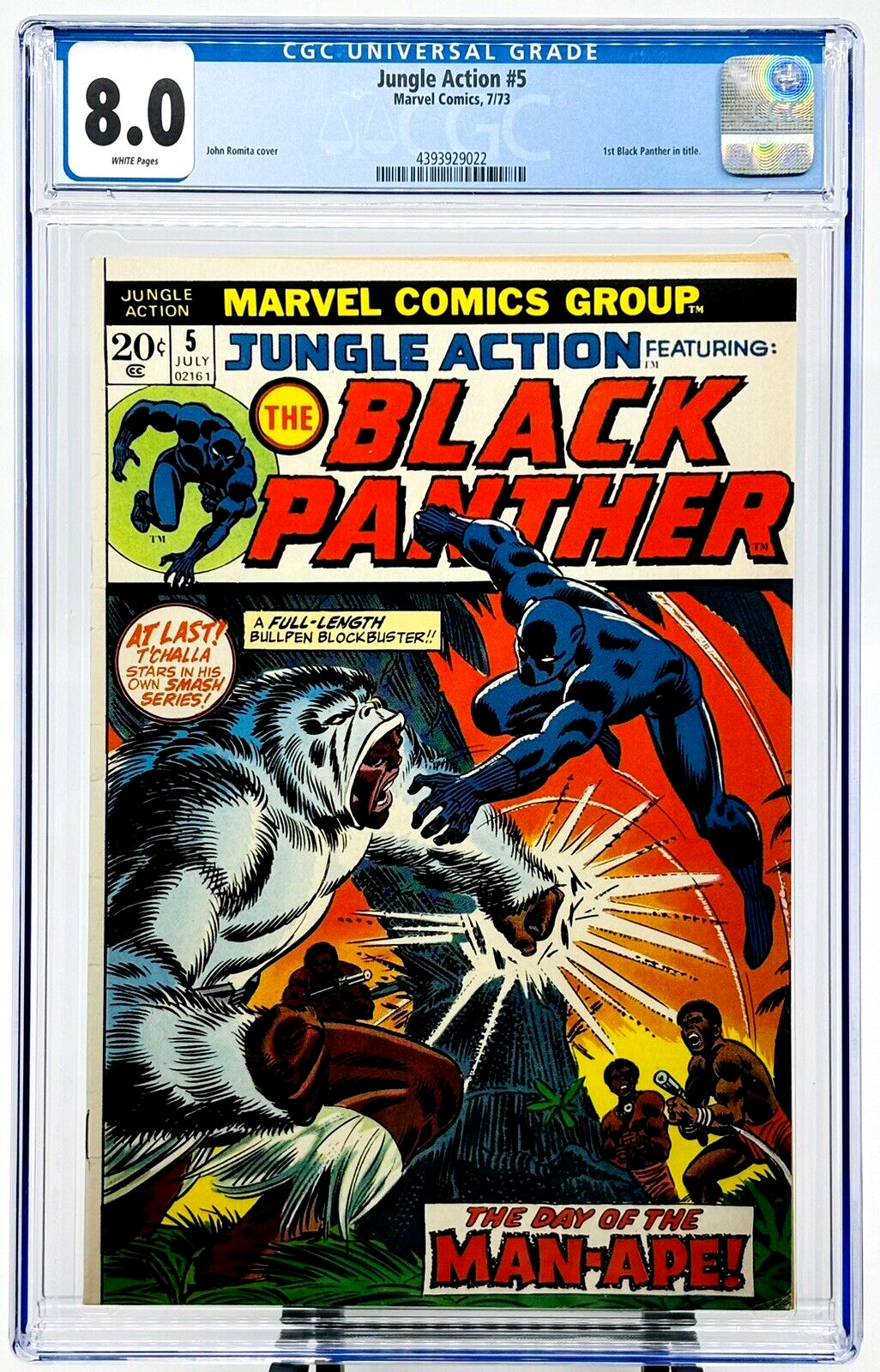 アメコミリーフ Black Panther #1 CGC 6.0 Rise of the Black Panther #1 CGC 9.6 — Fandamn Collectibles