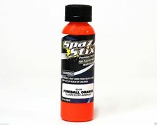 Spaz Stix SZX02100 Fireball Orange Fluorescent Airbrush Paint : R/C Lexan Body
