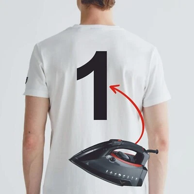 POLI TAPE FLEX PREMIUM Bügelbild Zahlen Nummer Flexfolie Verein Shirt DIY Textilveredelung