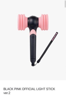 BLACKPINK Official Light stick Ver.2 Fanlight Without Photo Card