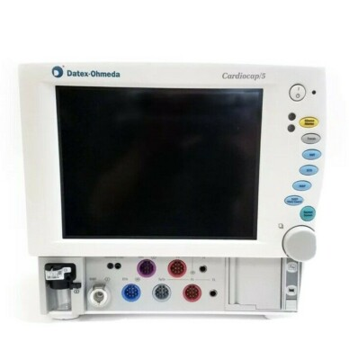 #ad #ad GE Datex Ohmeda Cardiocap 5 Spo2 NIBP 2x IBP Temp Spirometry amp; 5 Agent $4900.00