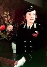 the Countess Mountbatten wearing uniform St Johns Ambulance 1950 Old Photo
