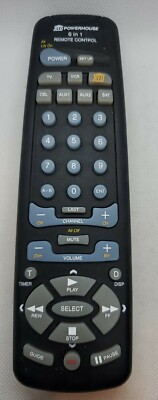 X-10 Powerhouse UR19A 6 In 1 Remote Control, 6-Functions Plus X10