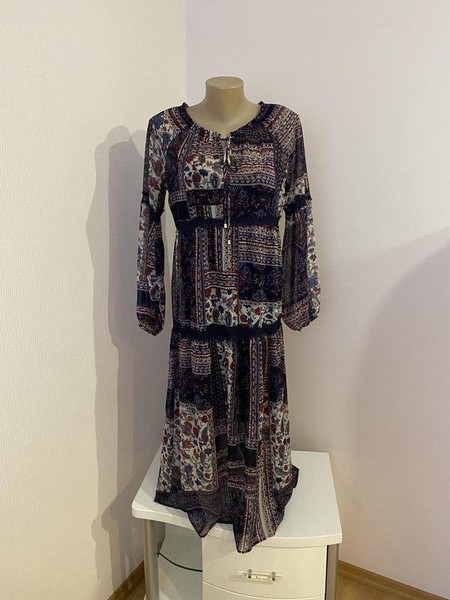 Women Pepe Jeans Dress Multicolor Polyester 36 / S