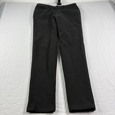 Lululemon ABC Pants Mens 34x33 Black Chino Utilitech Slim Fit Casual Preppy