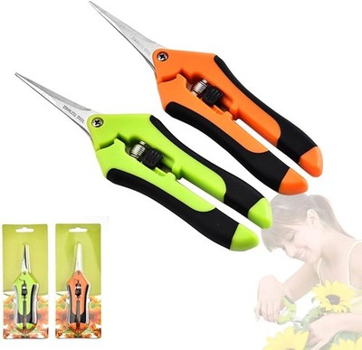 Gartenschere 2pcs Astschere Bonsai Ernteschere Pruning Shears für Pflanzen