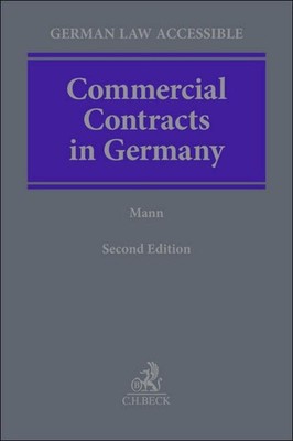 Commercial Contracts in Germany Marius Mann