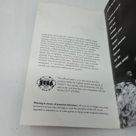 Stellar-Fire (Sega CD) Disc, Case, Manual, Foam, & Registration Card