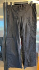 Black ScrubStar Scrub Bottoms Size XS
