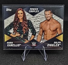 2018 Topps WWE Women's Division - Power Couples Dolph Ziggler, Maria Kanellis...