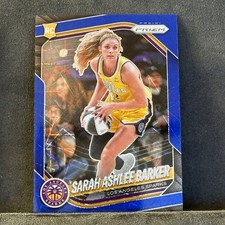 * SARAH ASHLEE BARKER RC Blue Velocity #31 - LA Sparks 2025 Panini Prizm WNBA