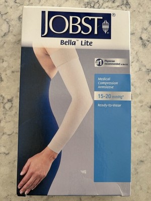 Jobst Bella Lite Compression Sleeve 15-20 Mmhg Armsleeve Small Long Beige