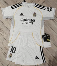 Real Madrid Home Kids Kit 25/26 (Mbappe 10)