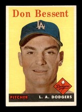 1958 Topps #401 Don Bessent   EXMT+ X2697808