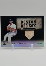 2009 Topps Tribute - Relics Dustin Pedroia #84 Black /50 (MEM)