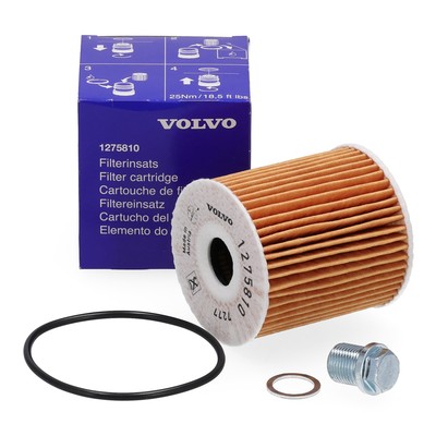 ORIGINAL VOLVO Ölfilter + Schraube C70 I S40 I S60 I S70 S80 V40 V70 XC70 XC90