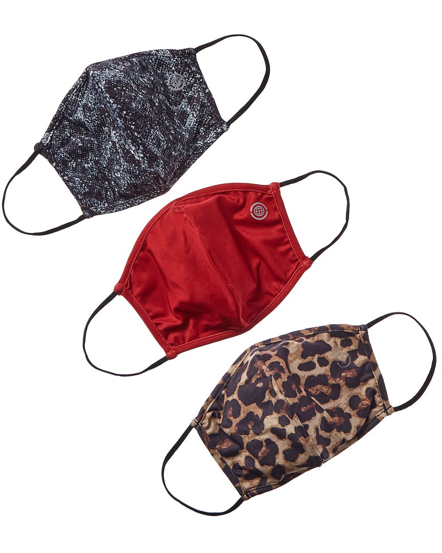 Max Studio Набор из 3 тканевых масок для лица Womens Os