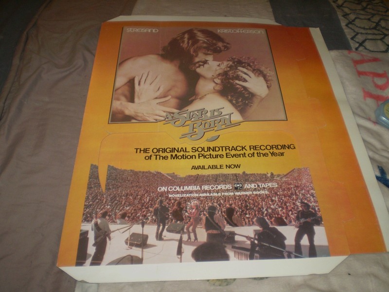 Barbara Streisand Vintage 19x24 Store Display Hang Up Promo-ASIBorn- Photo 11x18