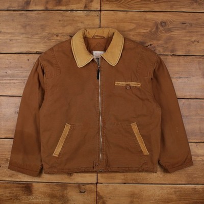 Vintage Faded Glory Outdoor Jacke XL 90s Workwear Expedition Series Beige