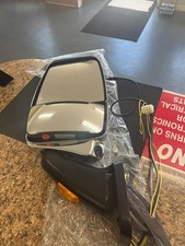 719164 Velvac Rv Chromeblack Mirror Assembly With Camera - Passenger Side