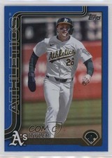 2025 Topps Series 2 Blue Rainbow Foilboard /150 Tyler Nevin #538 1jk8