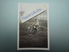 Foto Oldtimer Motorrad Victoria, von ca. 1930, bei Rötha Leipzig