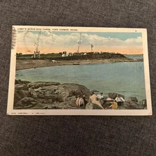 1929 Libby’s Ocean Side Camp, York Harbor Maine