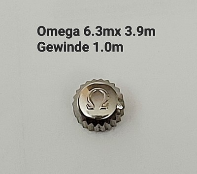 OMEGA Speedmaster 43059 Seamaster Crown Edelstahl/Chrome 6.3m×3.9m Gewinde 1.0m 