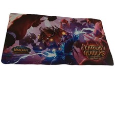 WORLD OF WARCRAFT TCG "Crown of the Heavens Aftermath” Play Mat - 14" X 24"!