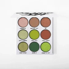 BH Cosmetics Let That Sh*t Go 9 Color Eyeshadow Palette Greens Browns Vegan