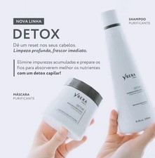 Linha Detox Purificante YBERA PARIS FASHION GOLD shampoo E M scara