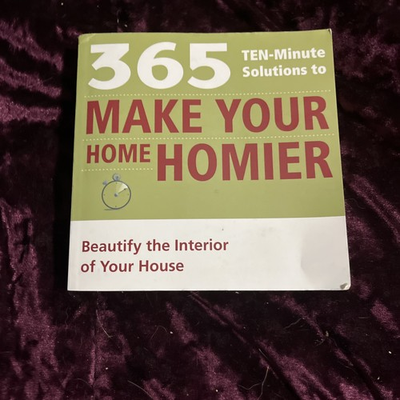 #ad 365 10 Minute Solutions to Make Your Home Homier House amp; Home Paperback $1.00