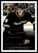2013-14 Score Sami Vatanen Rookie Anaheim Ducks #615