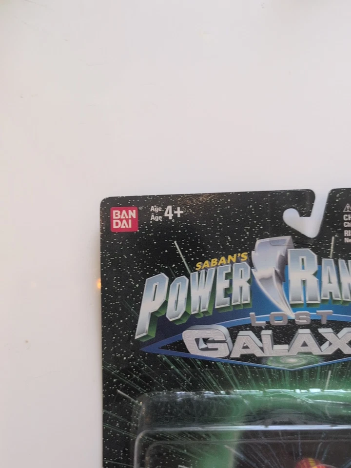 Power Rangers Lost Galaxy Red/Rouge Action Figure Bandai 1998 COMPLETE - Image 2 of 4