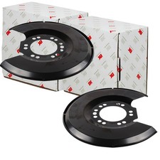 2X NK SPRITZBLECHE BREMSSCHEIBEN HINTEN BEIDSEITIG PASSEND FÜR FORD MONDEO