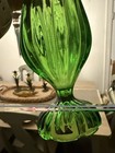 LE Smith Cupped Base Swung Vase Green 18.5” Hard to find — photo 6