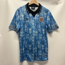 England 1990 Third Football Shirt Umbro Later Release Authentic Size Medium
