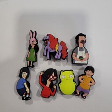Bobs Burgers Charms For Crocs Shoe  - 7 Piece...