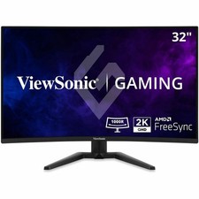 ViewSonic VX3228C-2K 32 Inch 1440p Curved Gaming Monitor with FreeSync, Eye Care