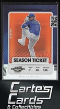 Marcus Stroman 2021 Panini Contenders #41 Optic Orange New York Mets 38/49