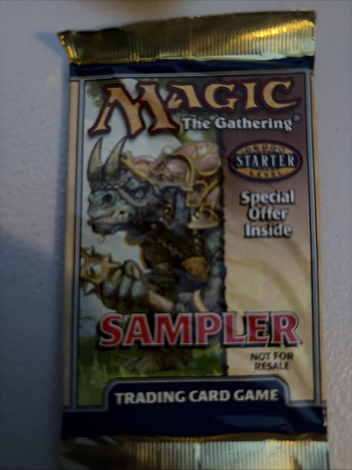 Two (2) packs STARTER 2000 Sampler Booster Pack Sealed MTG Magic 10 cards