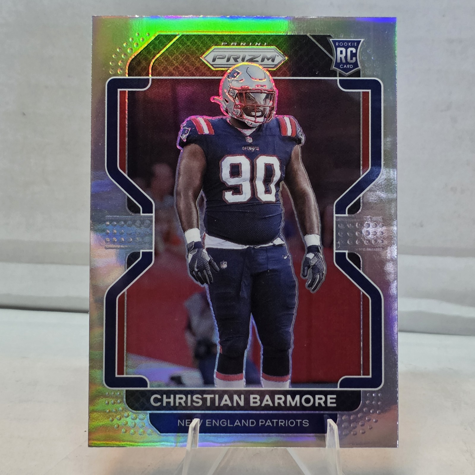 2021 Panini Prizm - Rookie Christian Barmore #388 Silver Prizm (RC)
