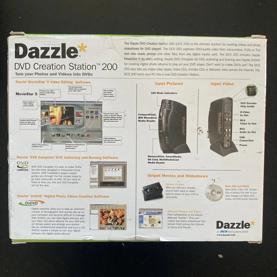 Dazzle DVD Creation Station 200 - Turn Photos And Videos Into DVD’s - Image 3 of 4
